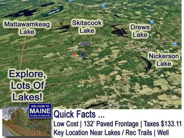 Lot 20 Hodgdon Mills RD, Linneus, ME 04730