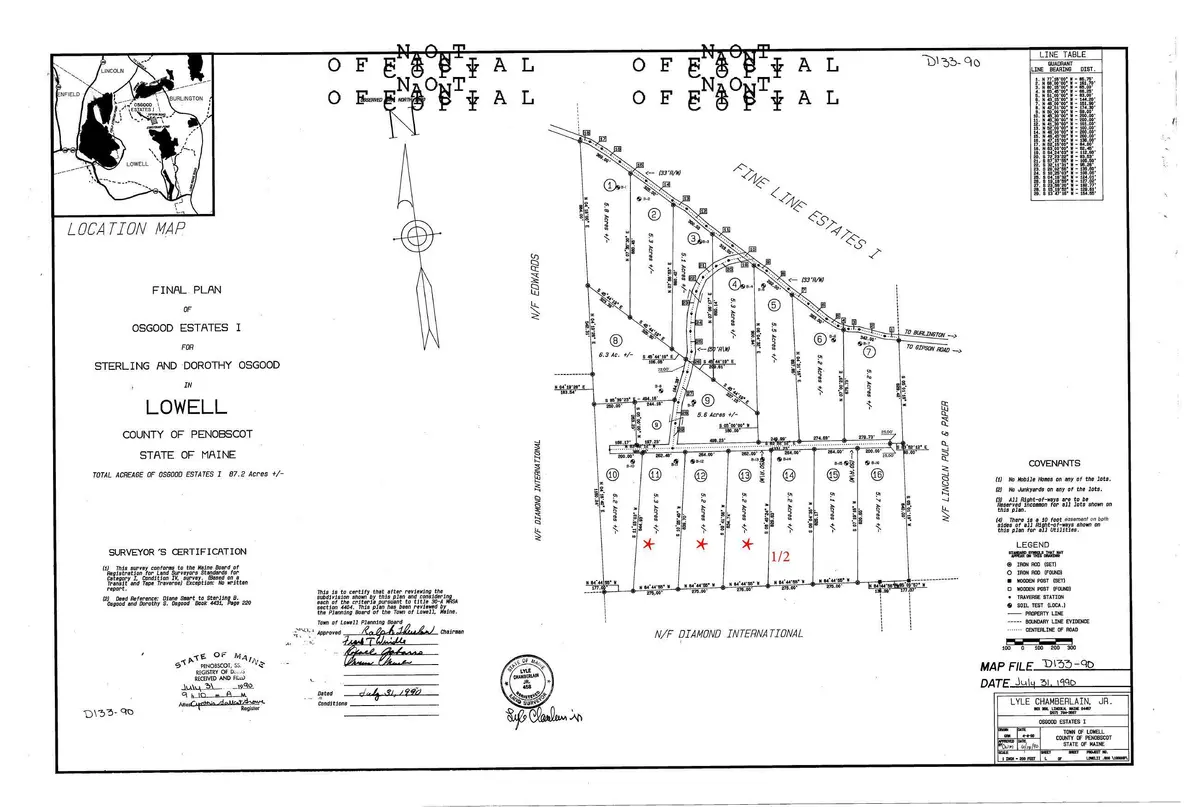 Lowell, ME 04493,00 Off Old Jipson RD
