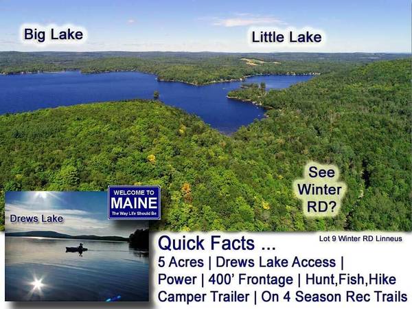 Lot 9 Winter RD, Linneus, ME 04730