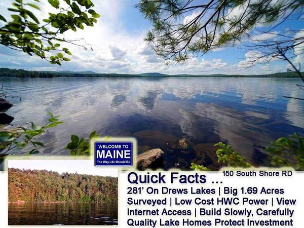 150 South Shore RD, Linneus, ME 04730