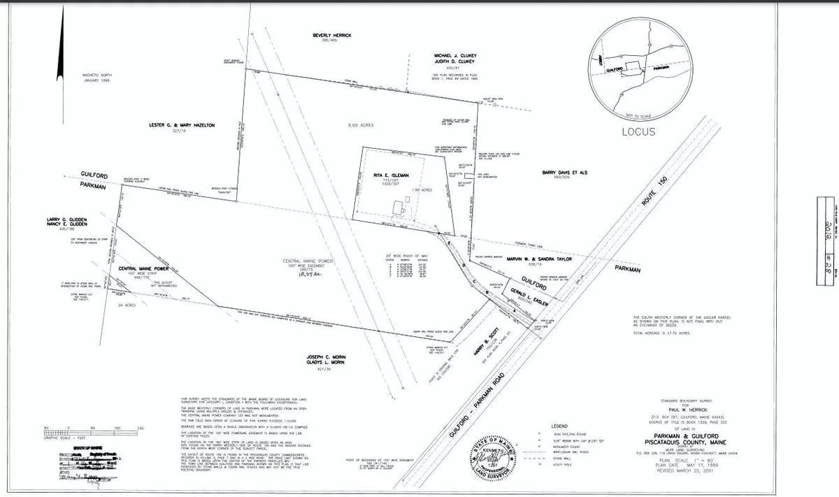 Parkman, ME 04443,M16L39-40 M11-L61