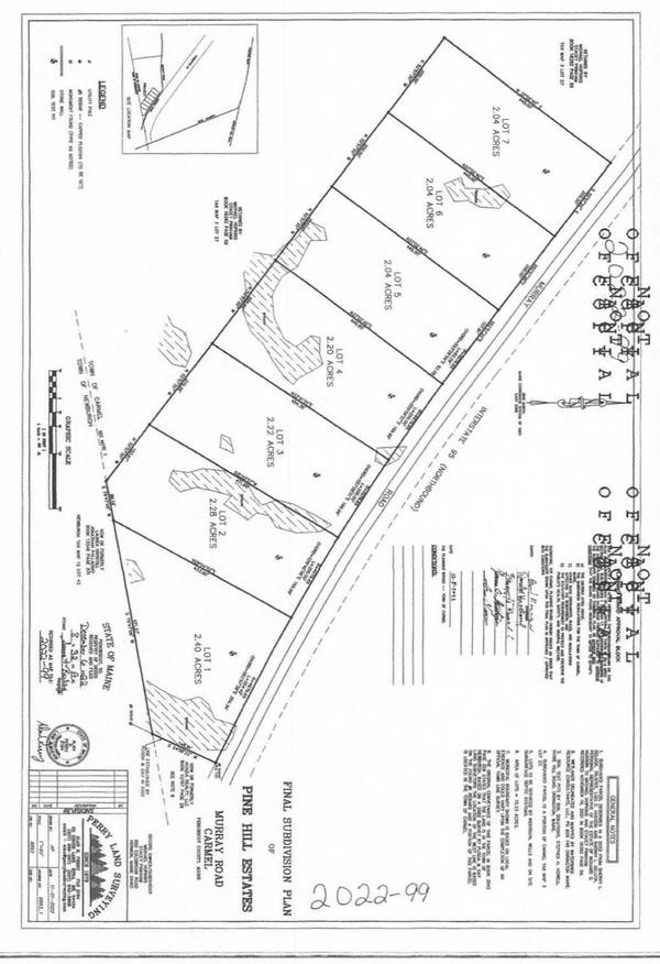 Lot 2 Tom Murray RD, Carmel, ME 04419