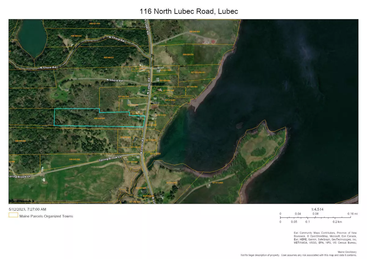 Lubec, ME 04652,116 N Lubec RD
