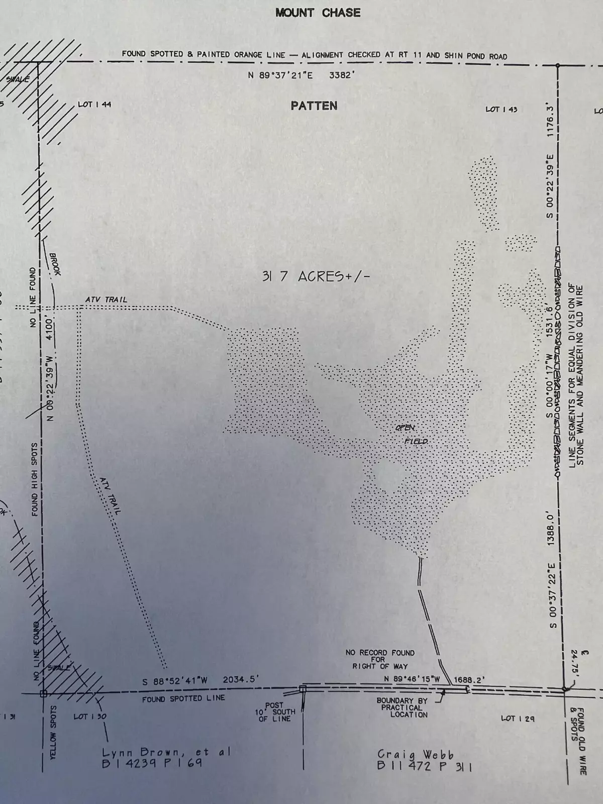 Patten, ME 04765,TBD Clark RD