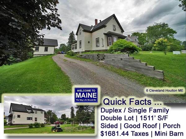 6 Cleveland ST, Houlton, ME 04730