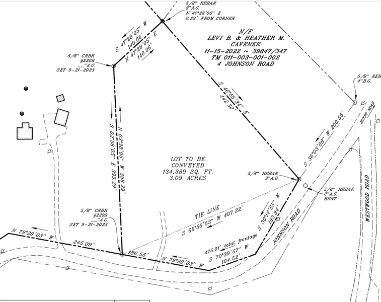 Lot 3-10B Johnson RD, Gray, ME 04039