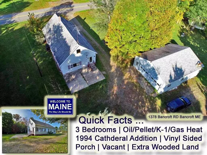 1378 Bancroft RD, Bancroft, ME 04497