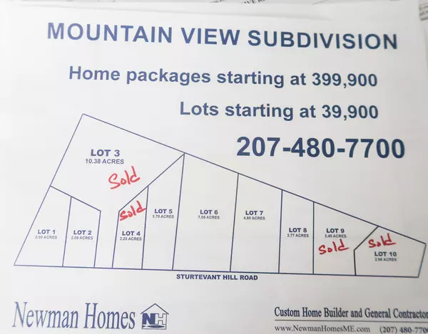 Winthrop, ME 04364,Lot #6 Sturtevant Hill Rd RD