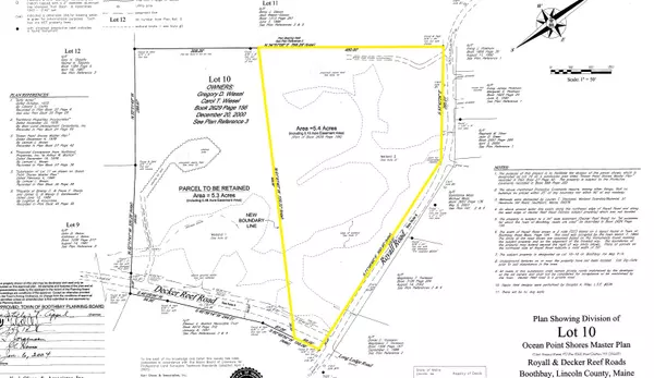 Lot 10-10B Royall RD, Boothbay, ME 04544