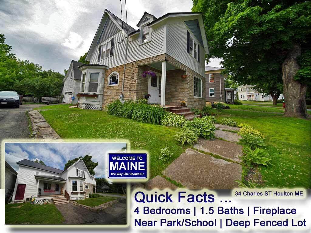 34 Charles ST, Houlton, ME 04730