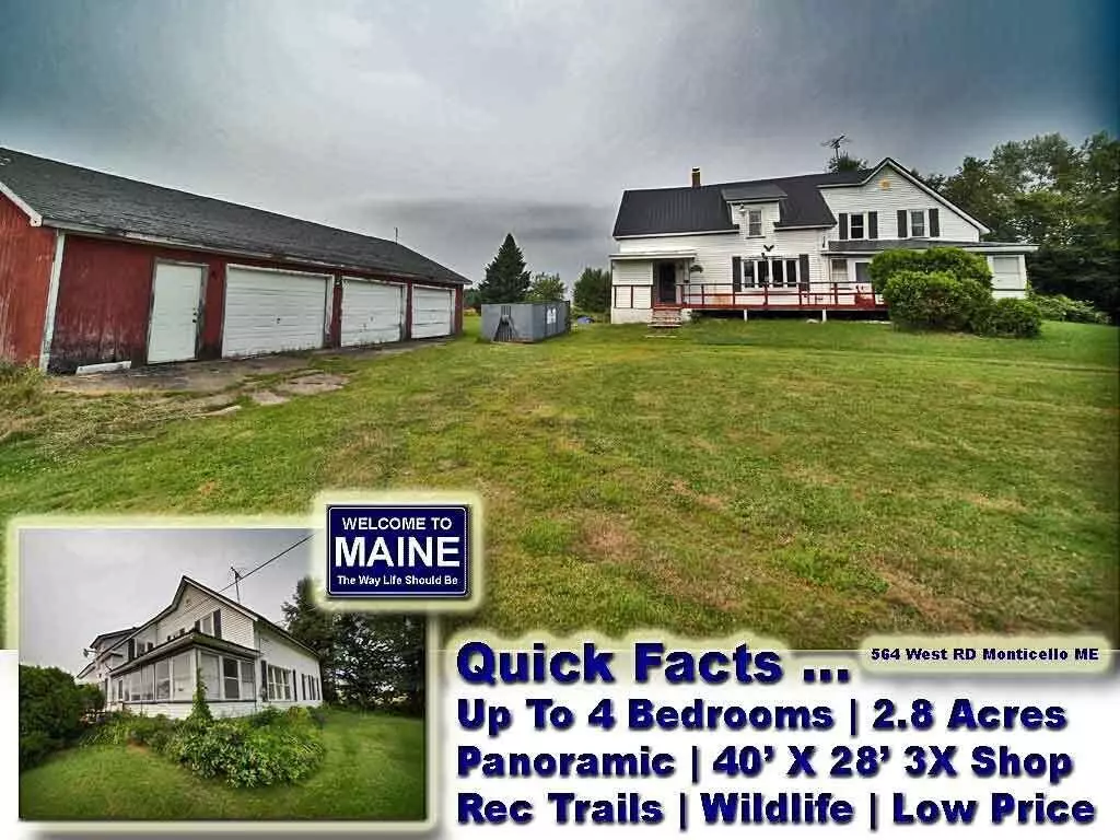 Monticello, ME 04760,564 West RD
