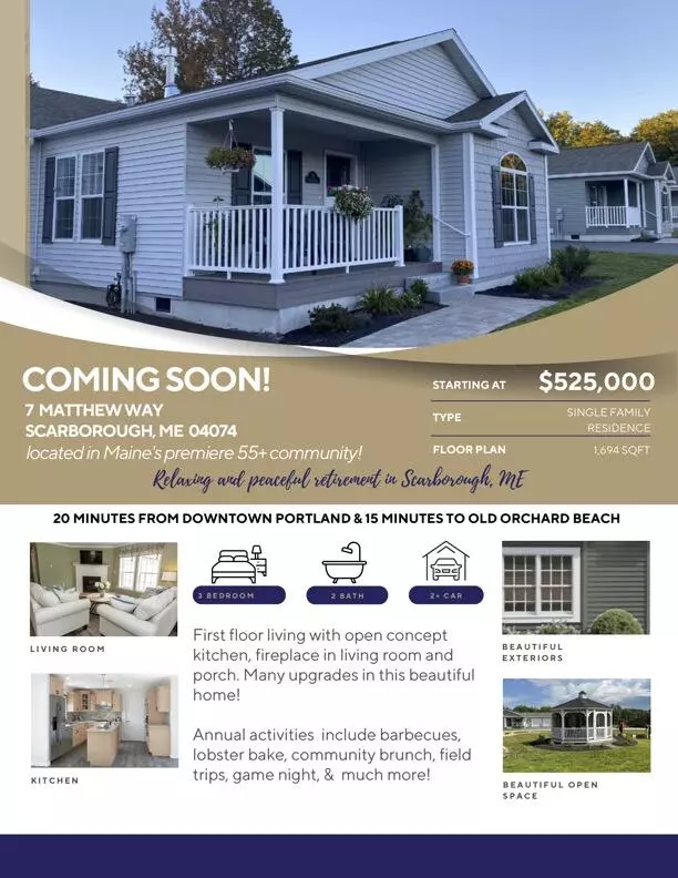 Scarborough, ME 04074,7 Mathew WAY