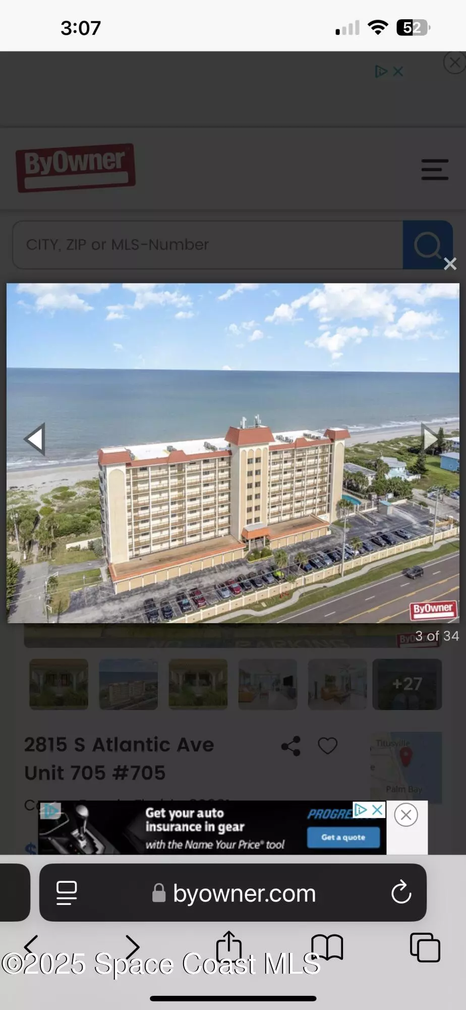 Cocoa Beach, FL 32931,2815 S Atlantic AVE #705