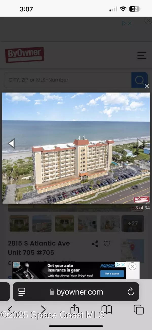 2815 S Atlantic AVE #705, Cocoa Beach, FL 32931