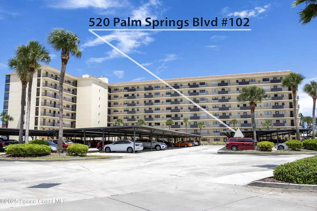 Indian Harbour Beach, FL 32937,520 Palm Springs BLVD #102