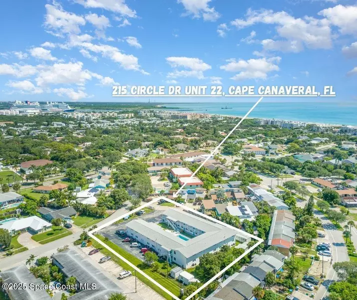 215 Circle DR #22, Cape Canaveral, FL 32920