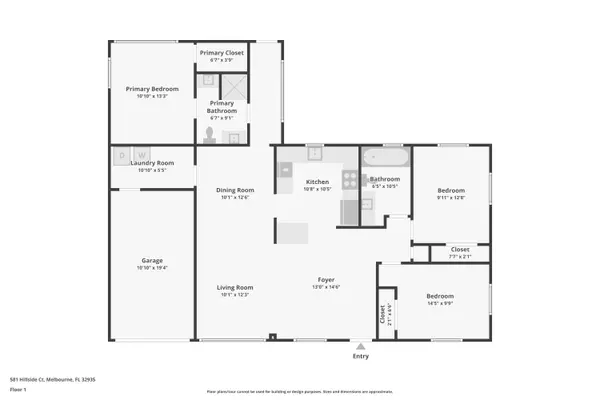 Melbourne, FL 32935,581 Hillside CT