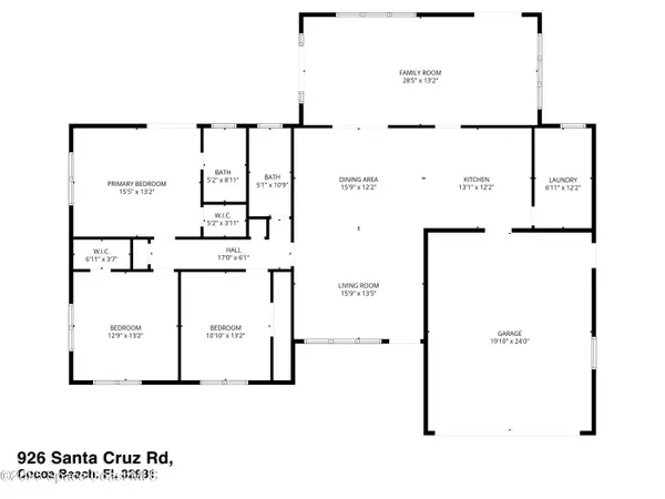 Cocoa Beach, FL 32931,926 Santa Cruz RD