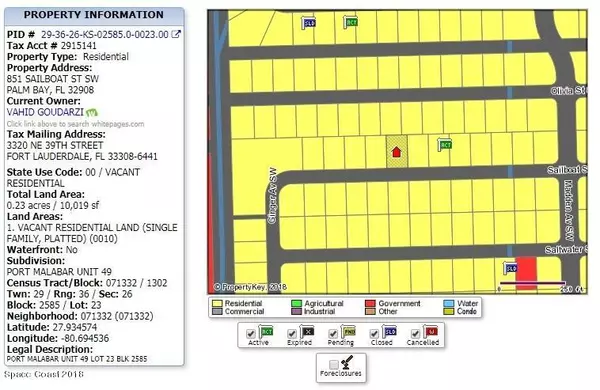 Palm Bay, FL 32908,851 Sailboat ST SW
