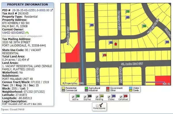 Palm Bay, FL 32908,870 Kimberly RD SW