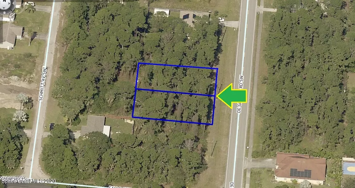 1450-1460 2 Adjacent Lots On Degroodt RD SW, Palm Bay, FL 32908