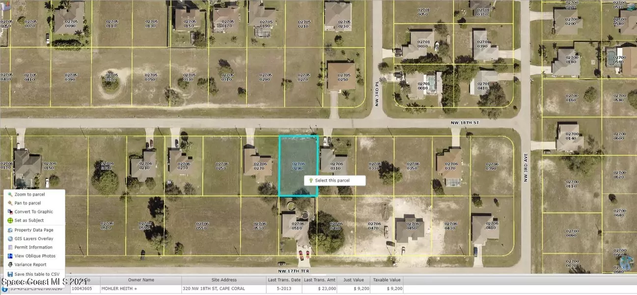 320 NW 18th ST, Cape Coral, FL 33993