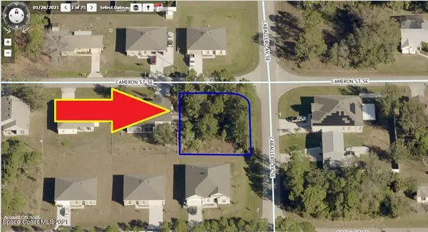 194 Corner Lot On Cameron ST SE, Palm Bay, FL 32909