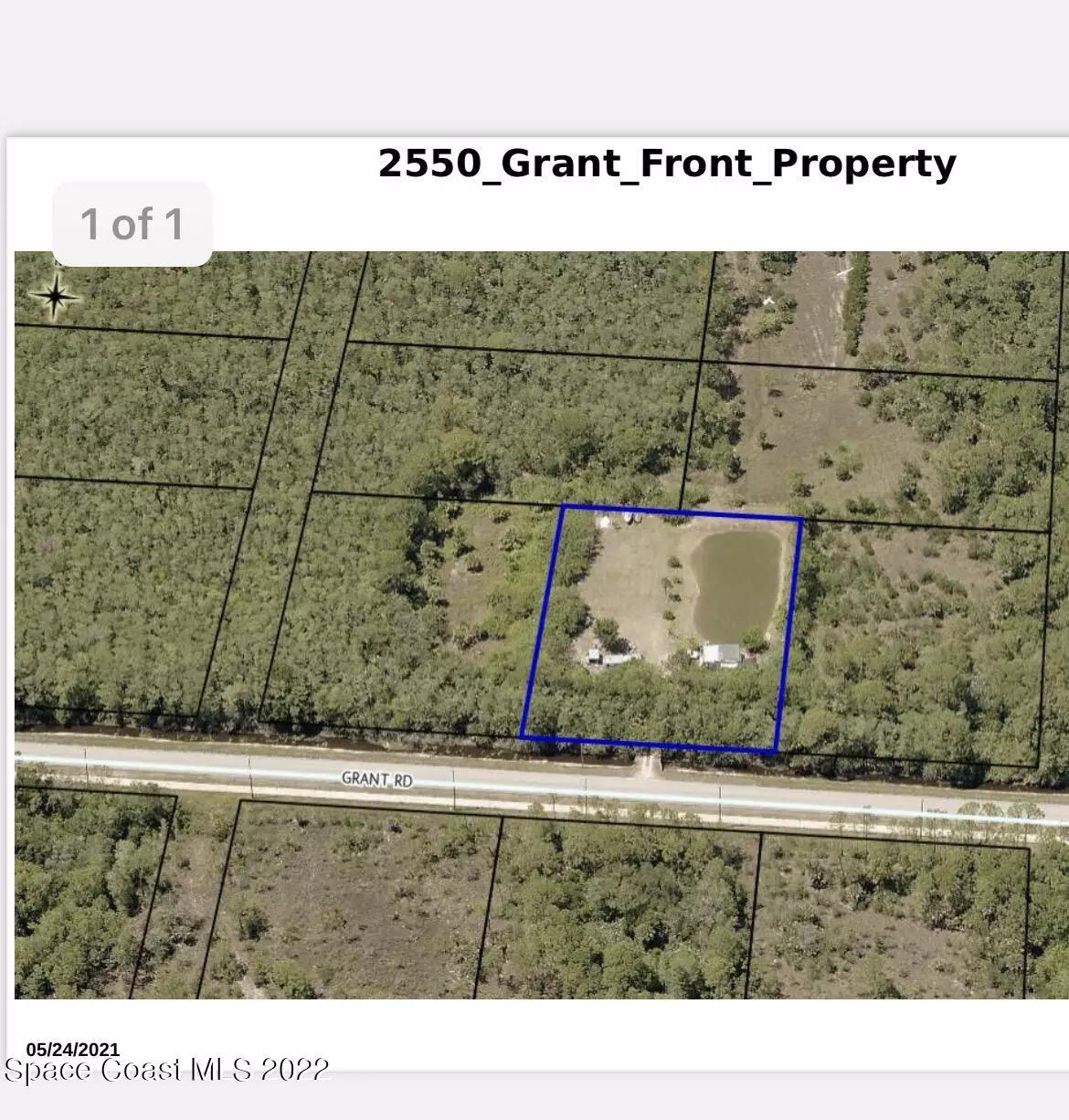 Grant Valkaria, FL 32949,2550 Grant RD