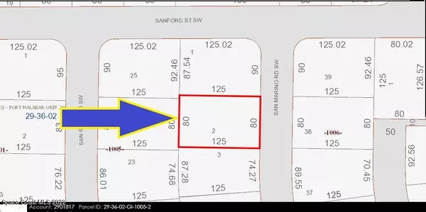 Palm Bay, FL 32908,4 Adjacent Lots San Remo/Marino RD SW