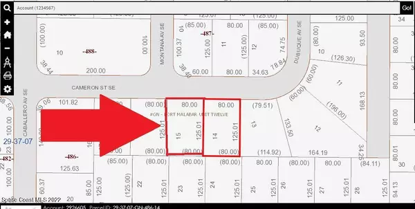 Palm Bay, FL 32909,250-264 2 Adjacent Lots On Cameron ST SE