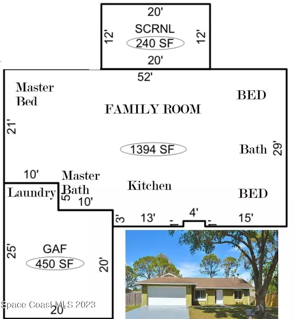 Palm Bay, FL 32907,1209 Helliwell ST NW