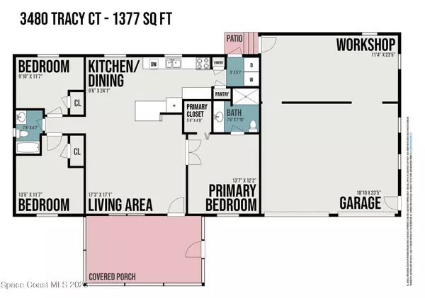 Mims, FL 32754,3480 Tracy CT