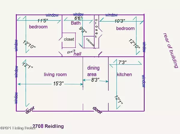 Louisville, KY 40206,2708 Riedling Dr #1