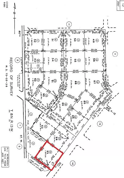 Antelope Acres, CA 93536,Kentcroft And Spring Valley