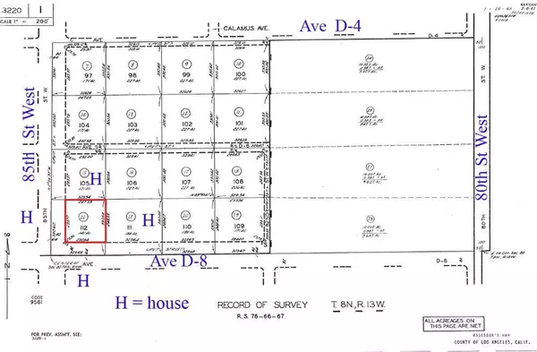 85th St West & Ave D8, Antelope Acres, CA 93536