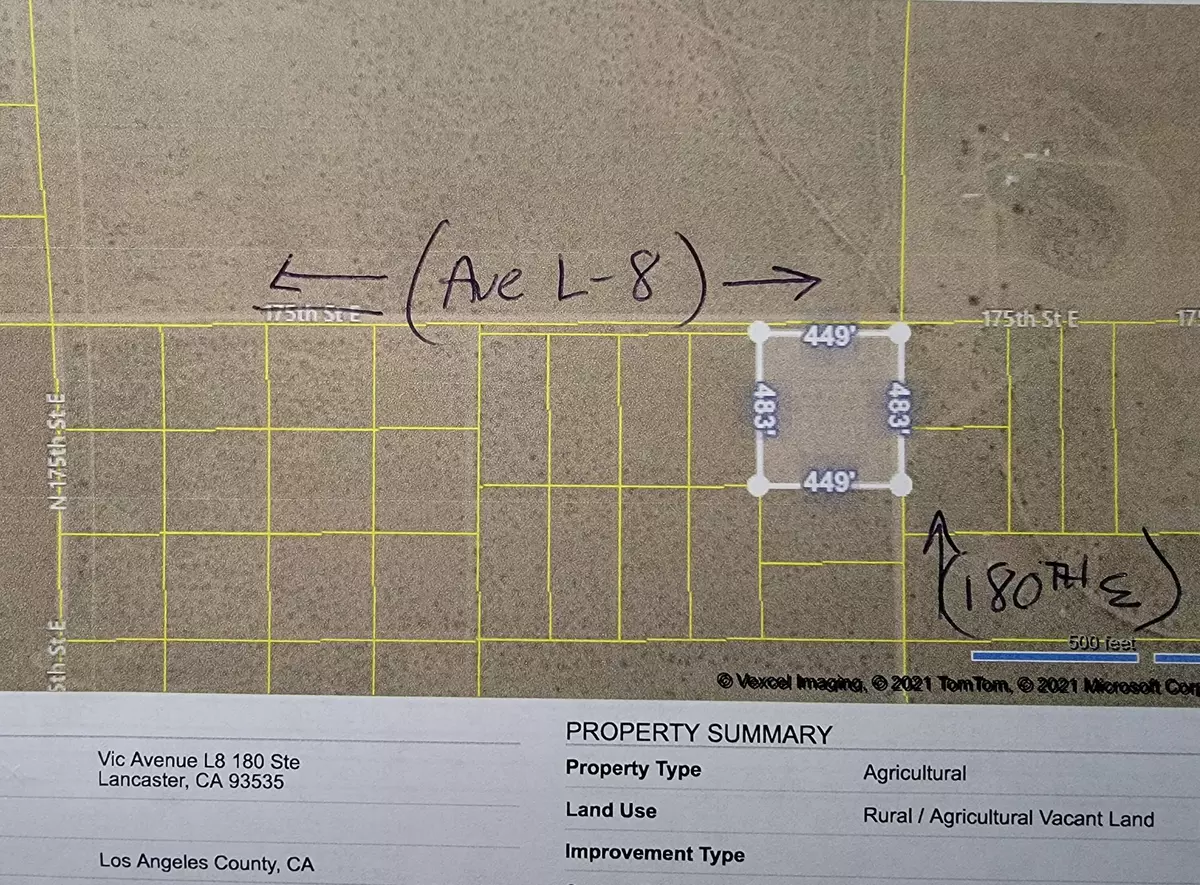 Lake Los Angeles, CA 93535,Vac Cor 180th E ST