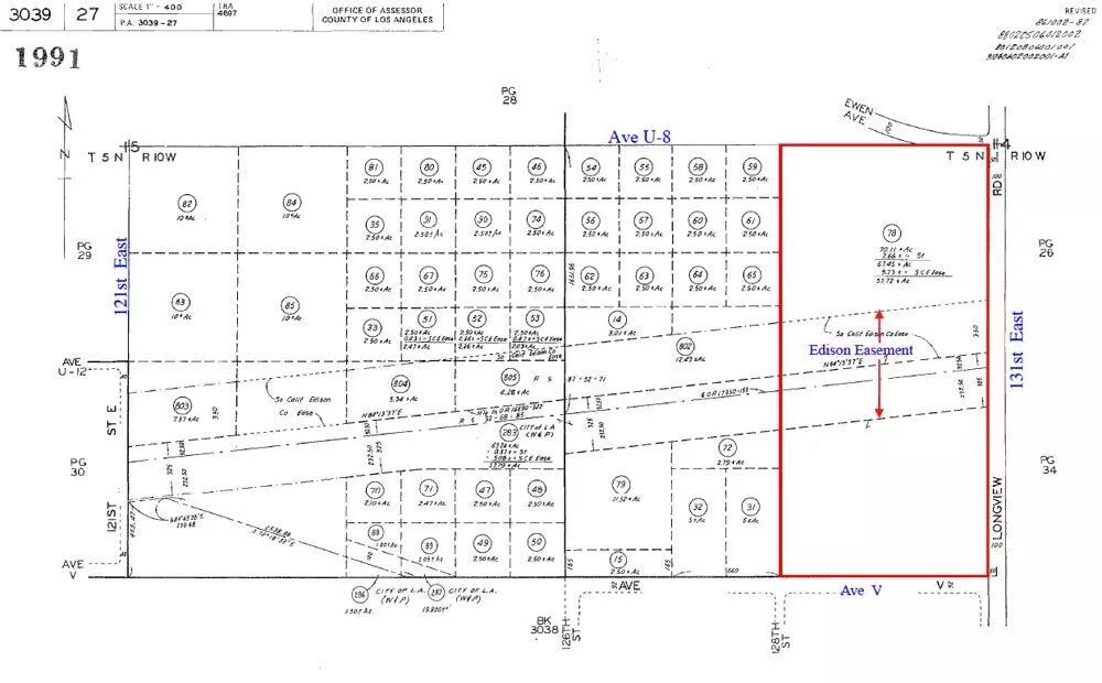 Pearblossom, CA 93553,131th East @ Ave U-8