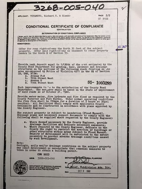 Lancaster, CA 93536,Vic Avenue F10 75 Stw