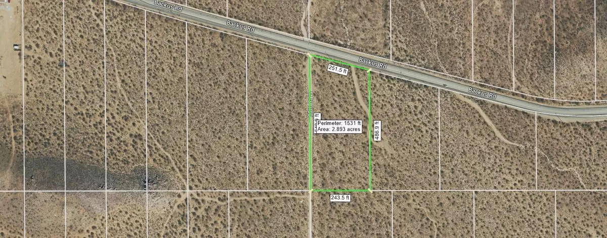 Mojave, CA 93501,0 Backus Road & 85th St W