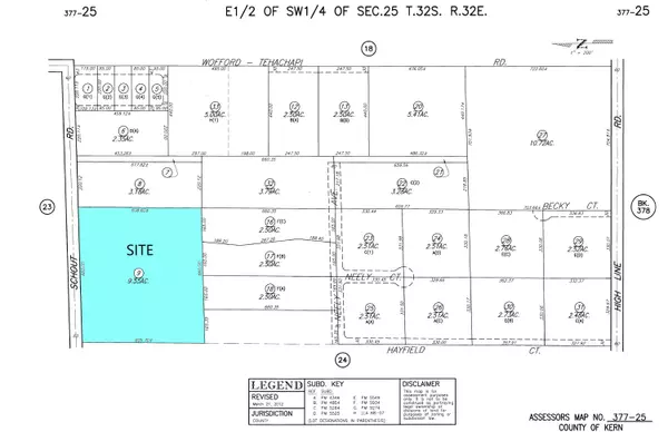 Tehachapi, CA 93561,Schout RD