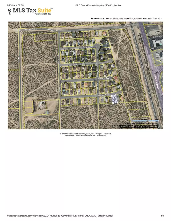 2758 Encina AVE, Mojave, CA 93501