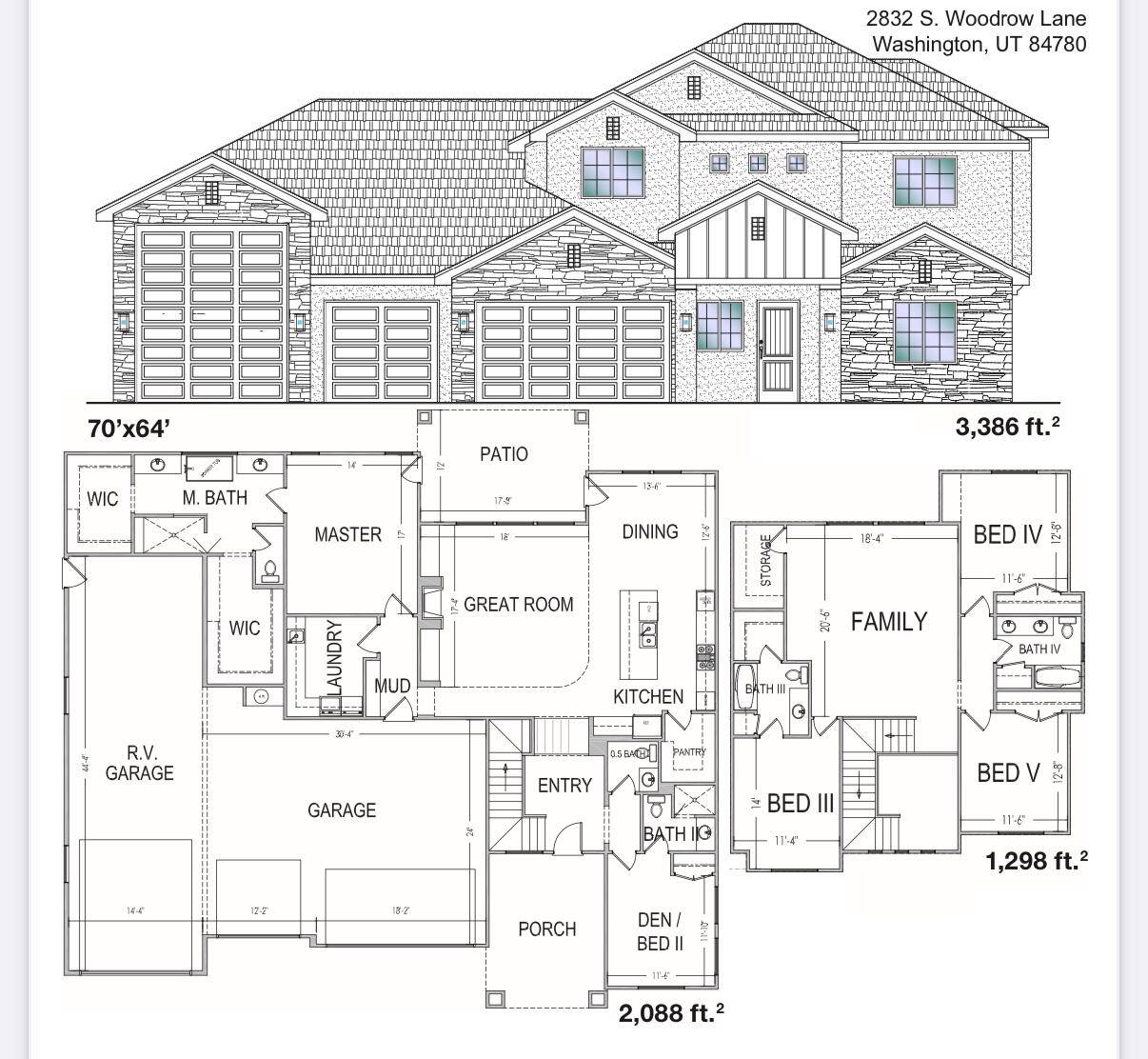 Washington, UT 84780,2832 S Woodrow LN