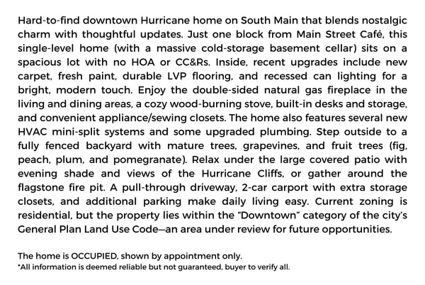 Hurricane, UT 84737,231 S Main ST