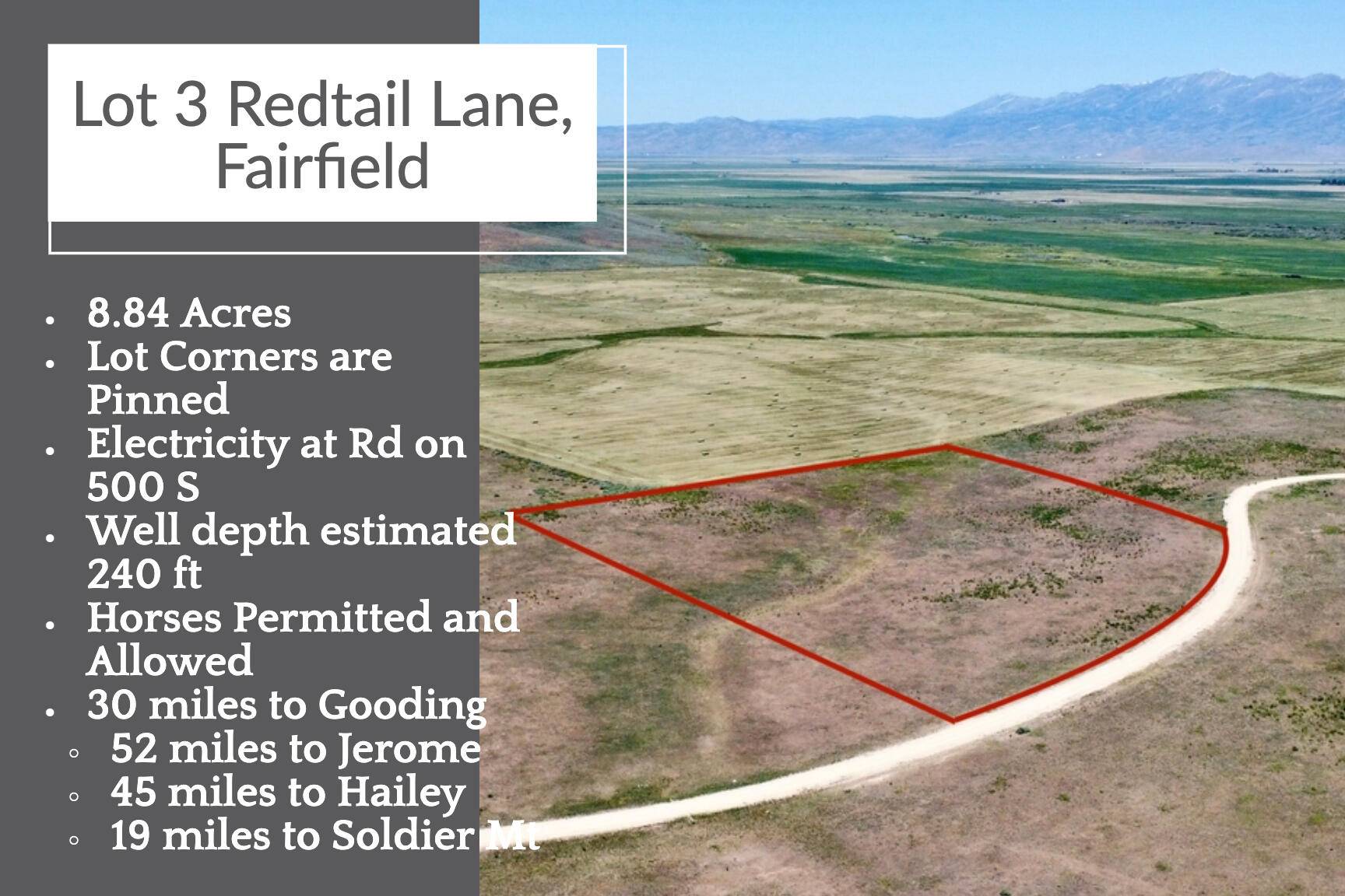 Fairfield, ID 83327,Lot 3 Redtail LN