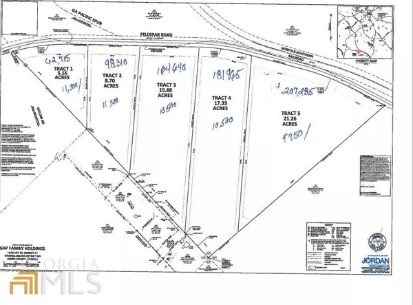 0 Tract #3 Feldspar RD, Monticello, GA 31064