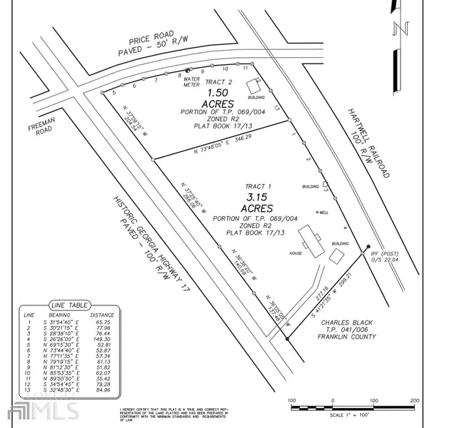 0 Historic Highway 17, Martin, GA 30557