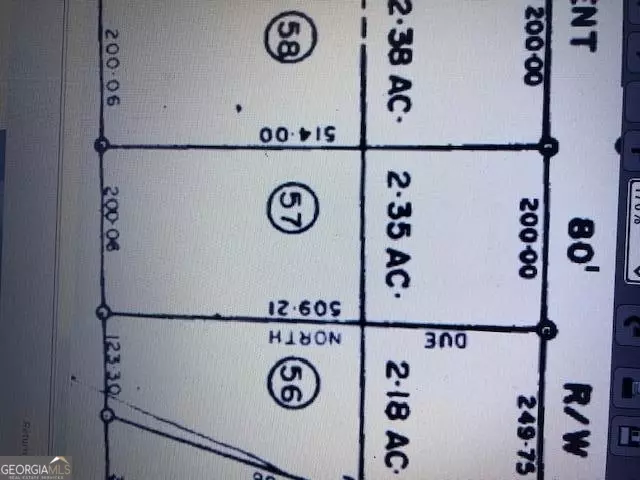 LOT 57 Groundhog DR, Greenville, GA 30222