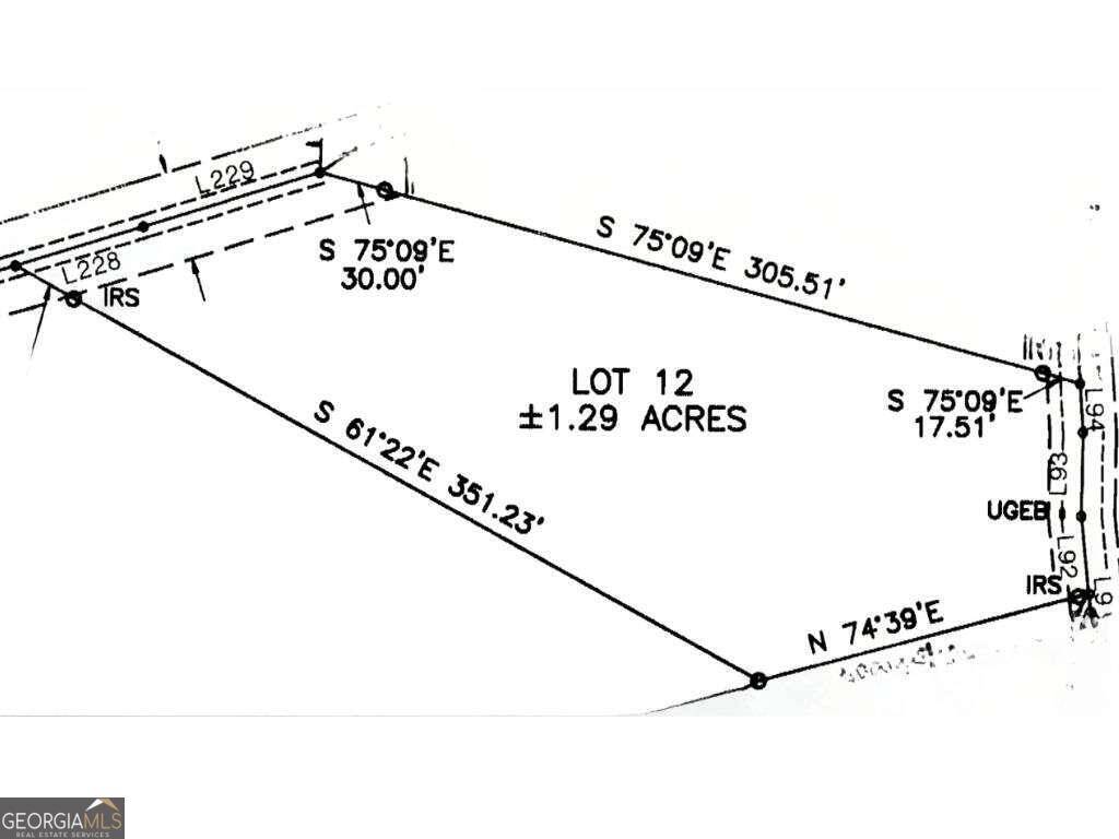LOT 12 Cricket LN, Warne, NC 28909