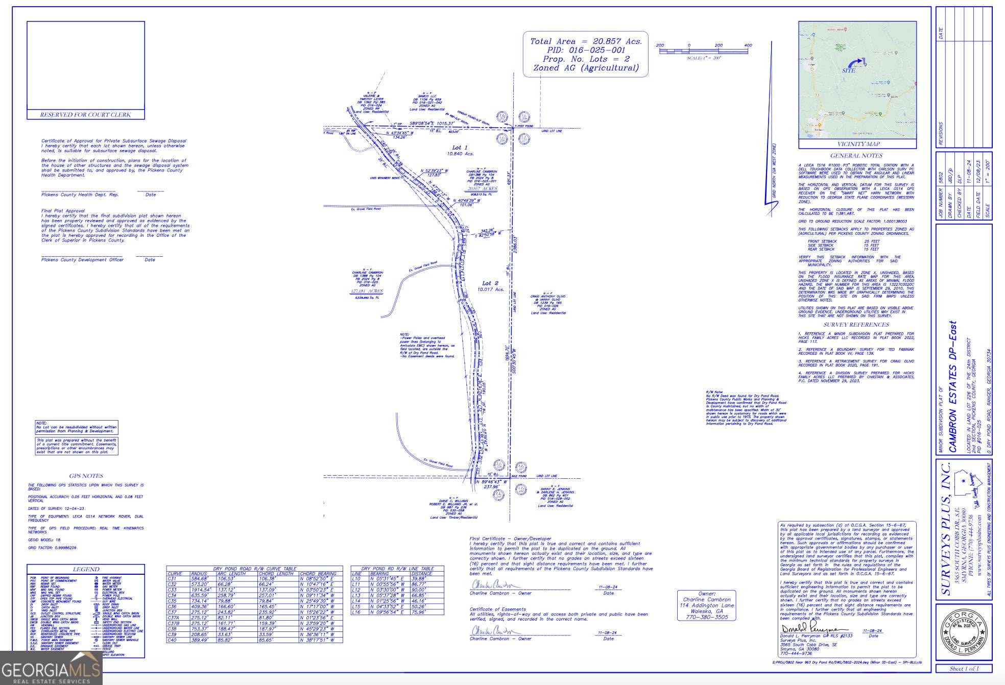Ranger, GA 30734,1 EAST Dry Pond RD