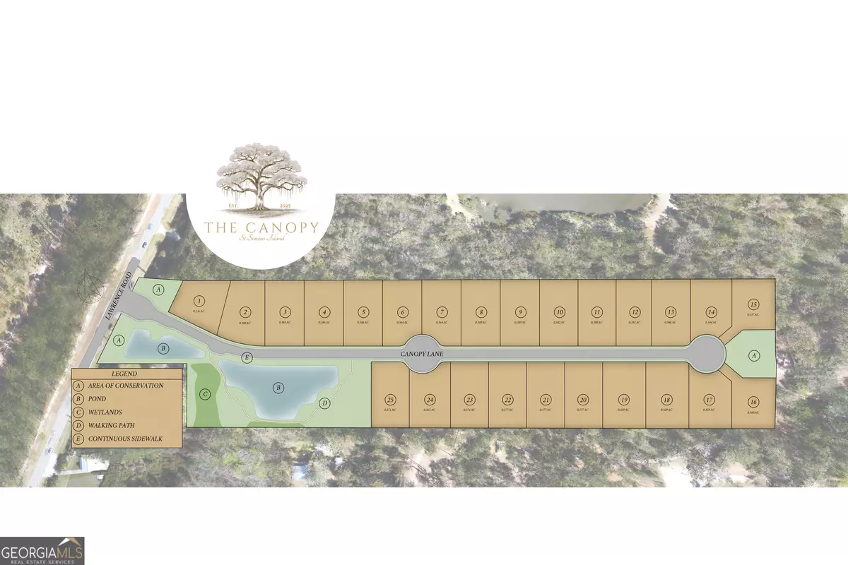 St. Simons, GA 31522,LOT 1 Canopy WAY